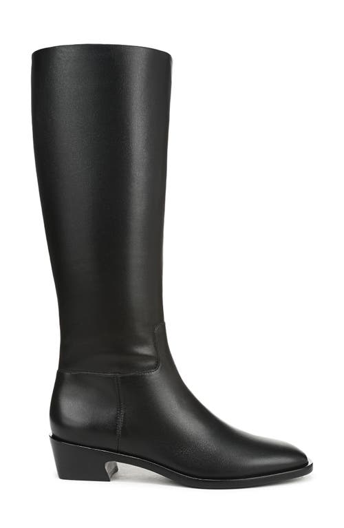Vince Andes Knee High Riding Boot In Black