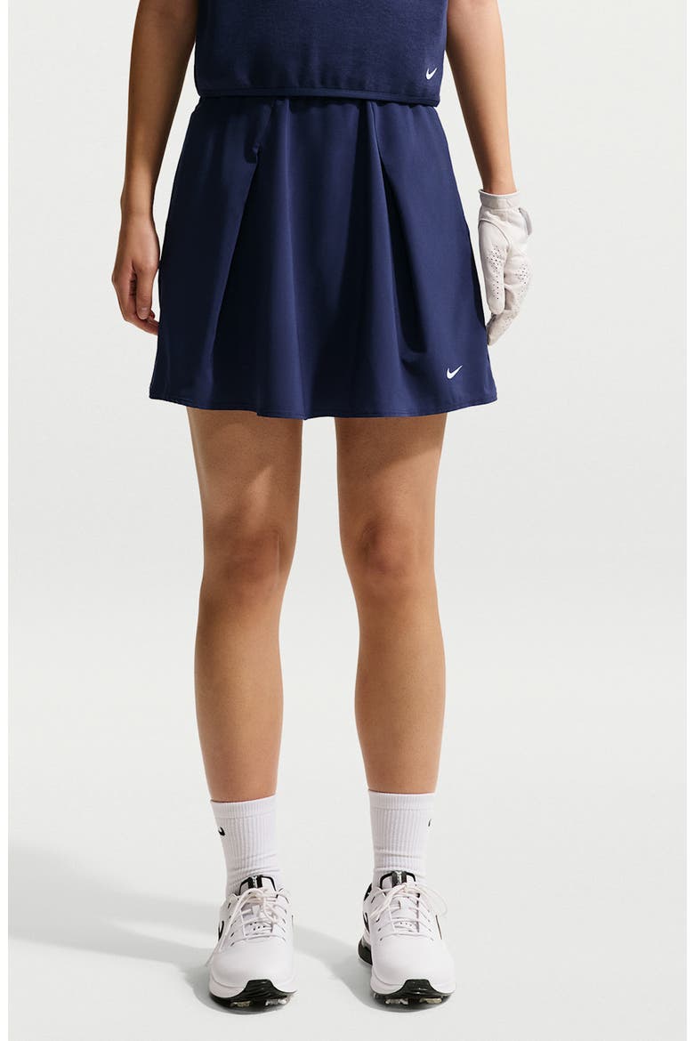 Dri-FIT Flouncy Golf Skort, Main, color, 410 MIDNIGHT NAVY/SAIL