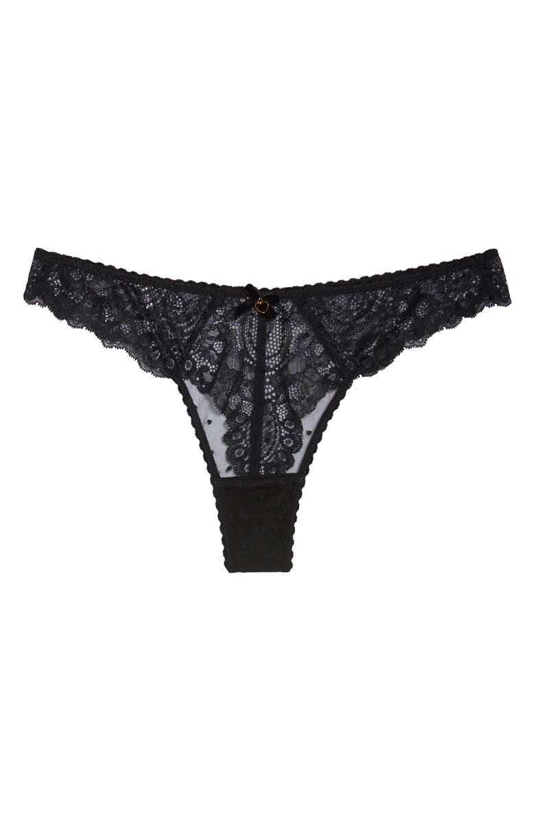 Dita Von Teese Fiamma G-String, Alternate, color, Black
