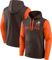 FANATICS Men's Fanatics Brown Cleveland Browns Fleece Pullover Hoodie