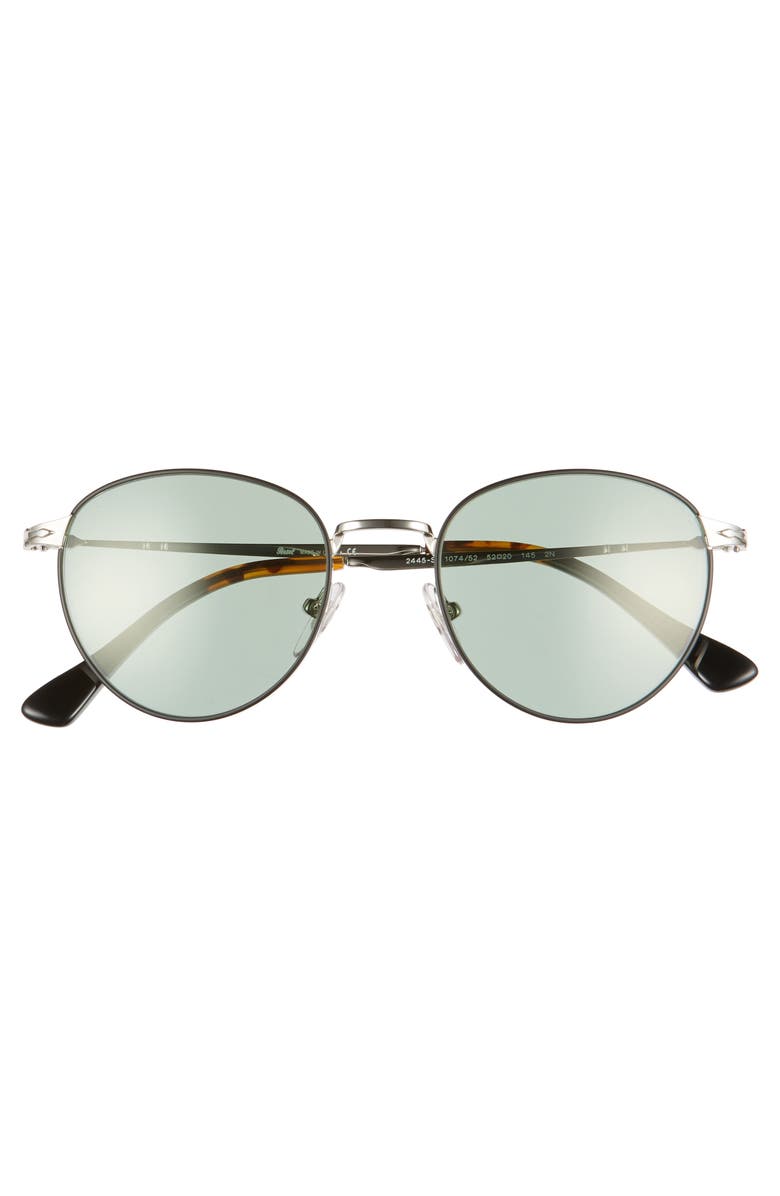 Persol 52mm Round Sunglasses, Alternate, color,