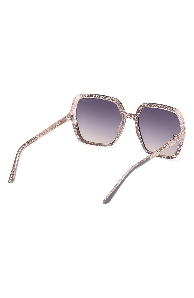 GUESS 56mm Square Sunglasses, Alternate, color, 