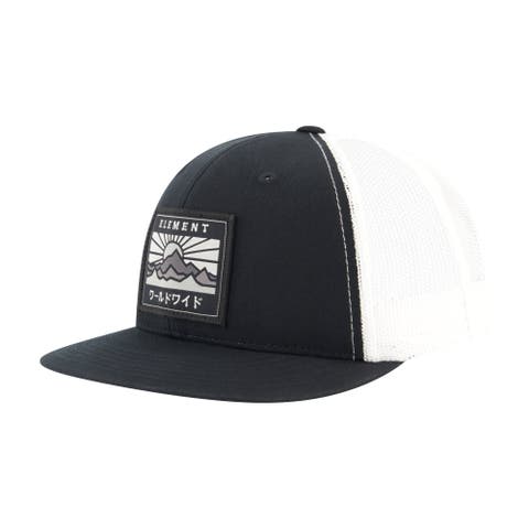 Flat Brim 6-Panel Mesh Back Cap