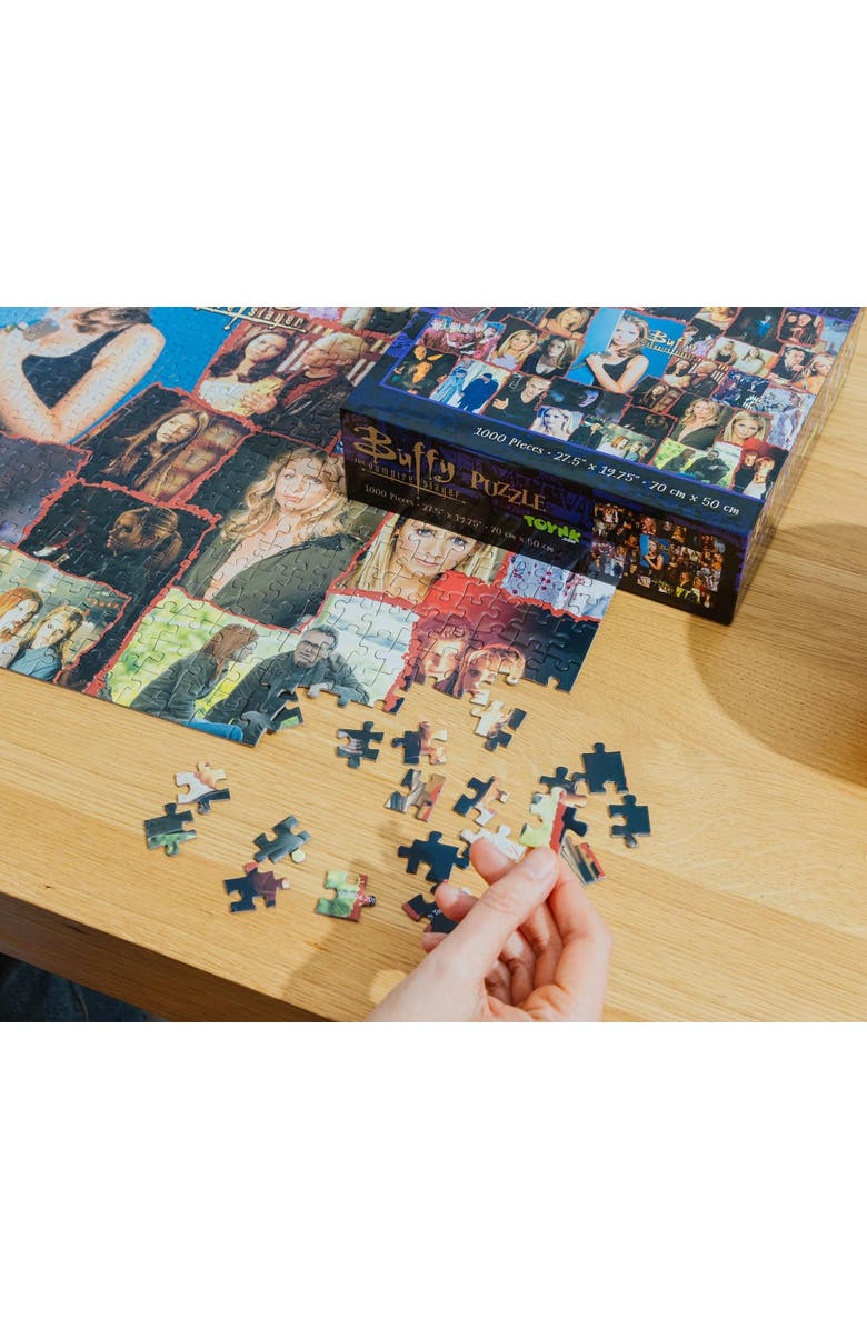 Buffy The Vampire Slayer Collage 1,000-Piece Jigsaw Puzzle | Toynk Exclusive, Alternate, color, Multi-Color