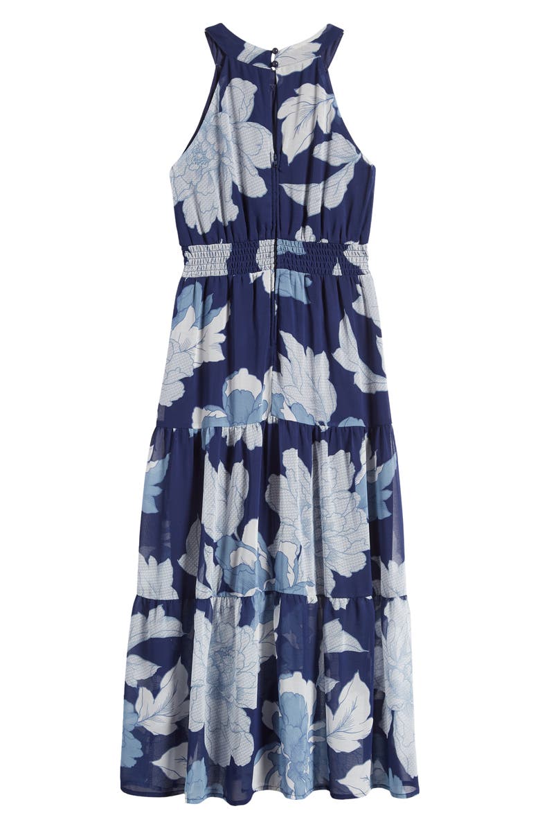 LOVE, NICKIE LEW Kids' Floral Maxi Dress, Alternate, color,