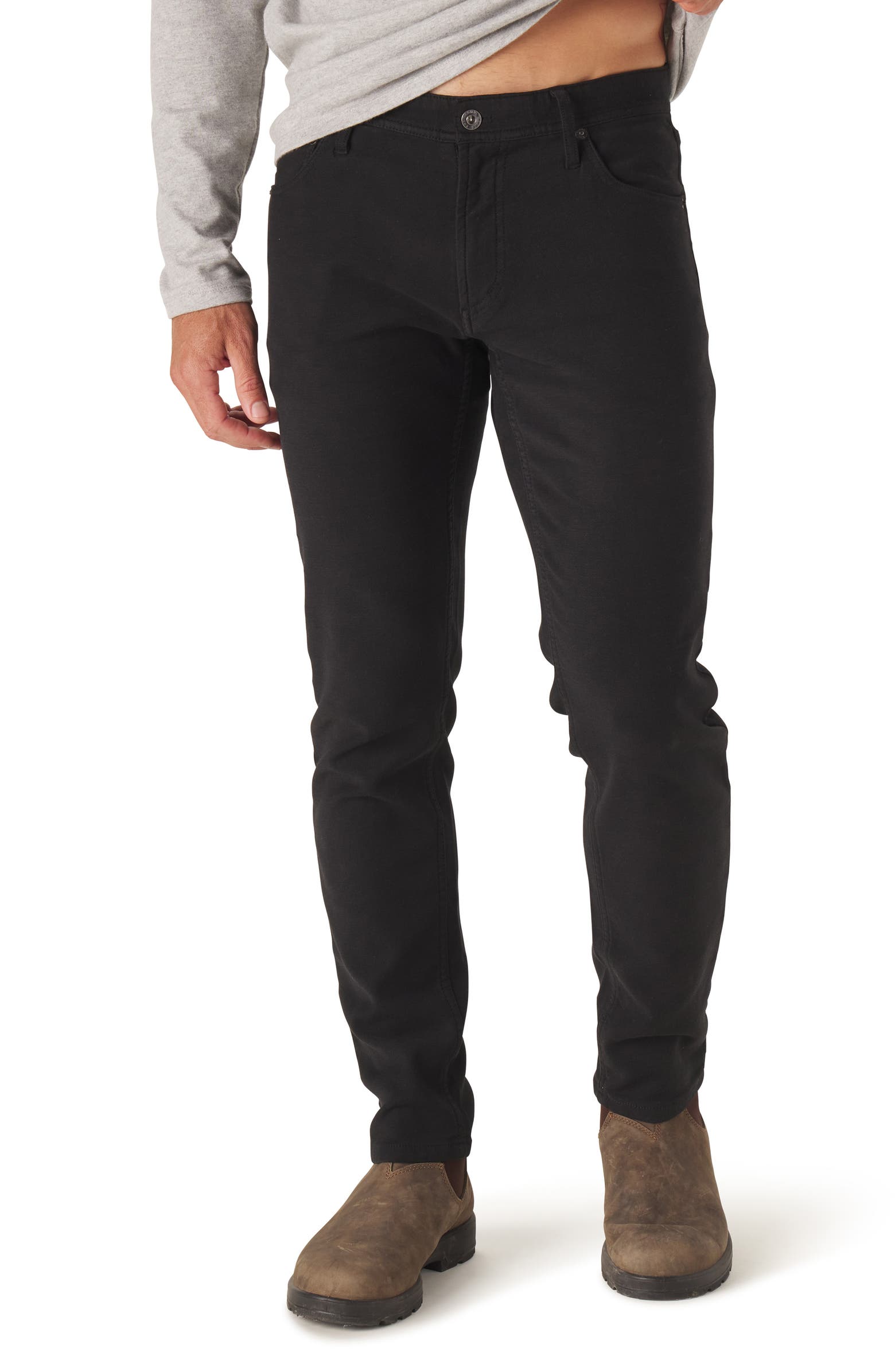 The Normal Brand Comfort Terry Five-Pocket Tailored Fit Pants | Nordstrom