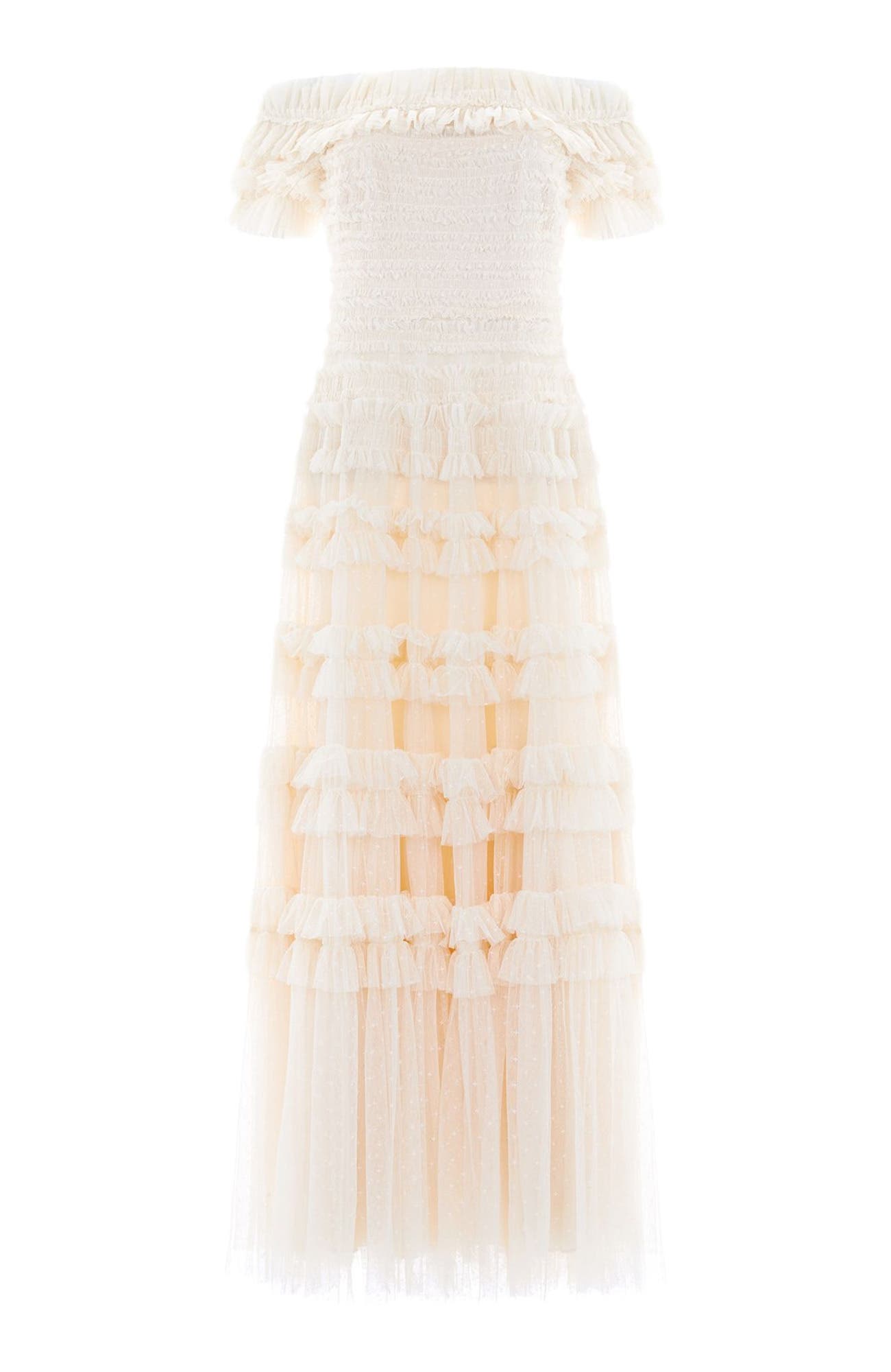 Lisette Ruffle Off Shoulder Gown - image 4