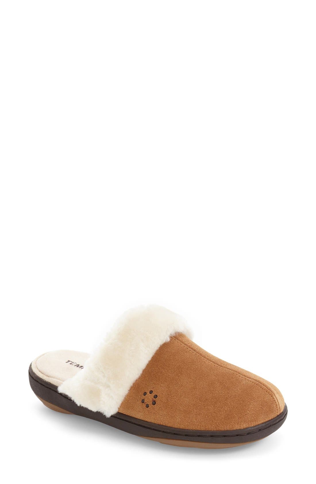 Kensley Slipper, Main, color, HASH BROWN SUEDE