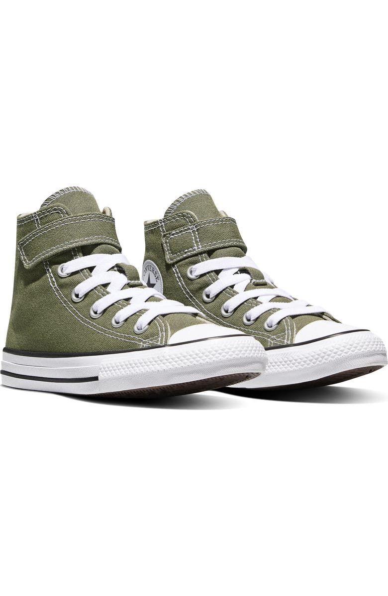 Converse Kids' Chuck Taylor All Star Easy On Canvas High Top Sneaker, Alternate, color, Utility