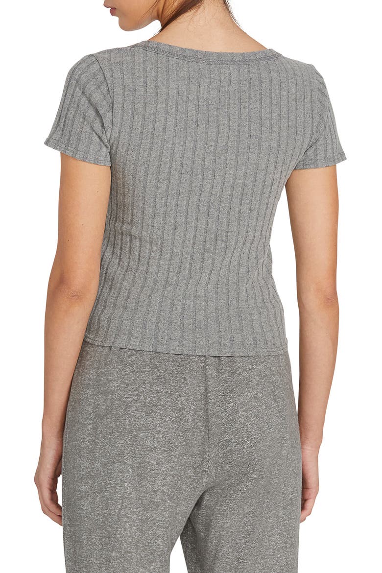 Lived In Lounge Tee, Alternate, color, CHARCOAL