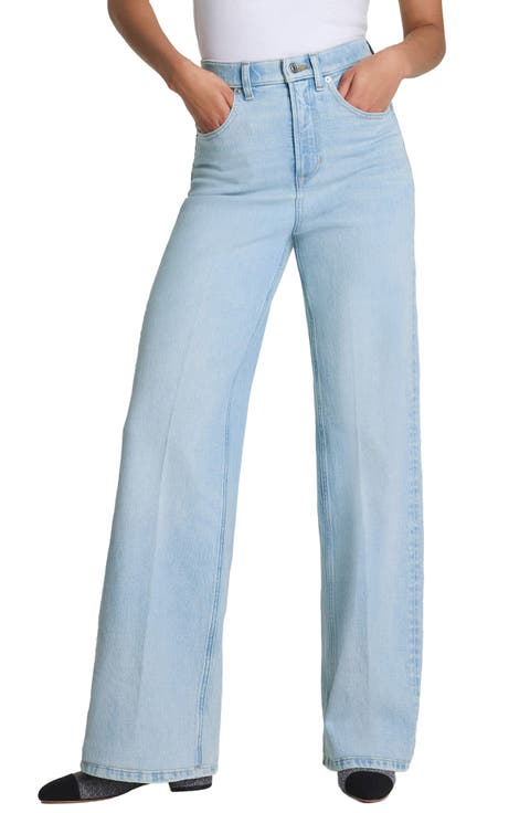 SPANXshape™ Authentic 360 High Waist Wide Leg Jeans (Ashland)