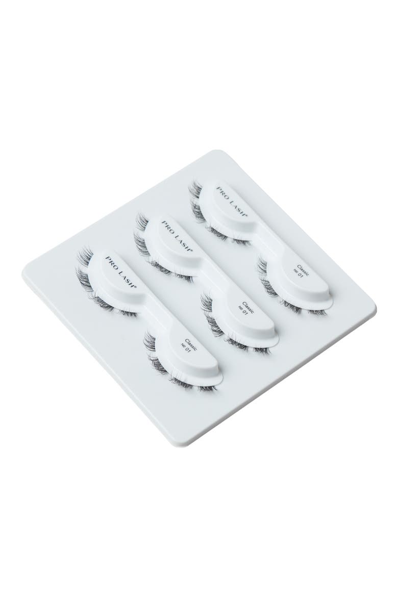 Classic No. 01 False Lashes, Main, color, BLACK