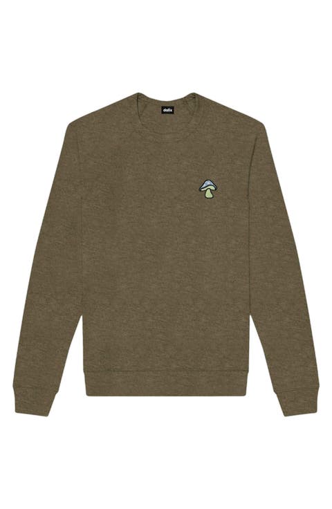 Mushroom Fleece Sweatshirt