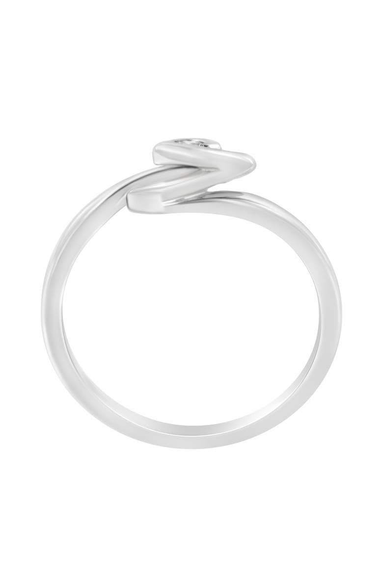 Haus of Brilliance 10K Gold Diamond Accent Promise Ring, Alternate, color, White Gold