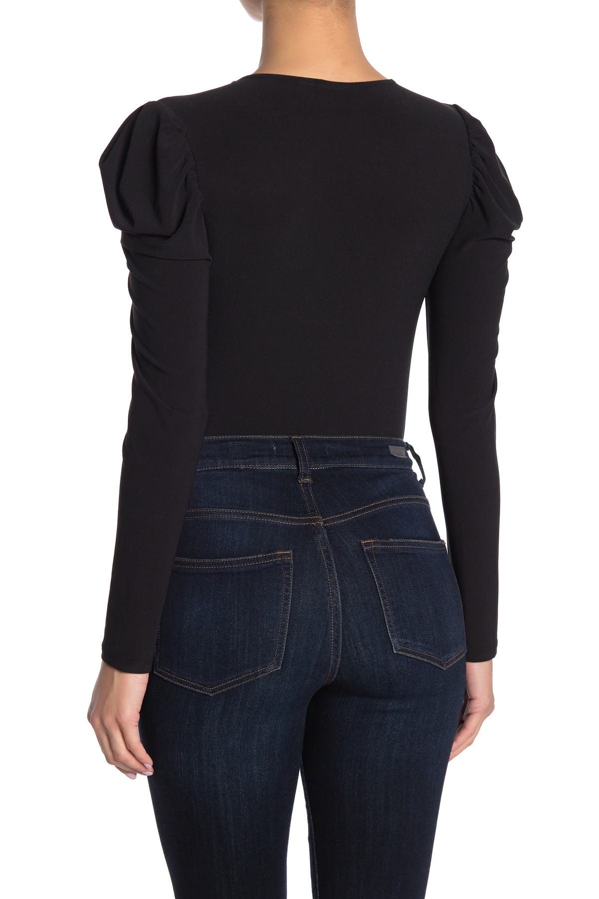 FREE PRESS Puff Long Sleeve Bodysuit (Women) | Nordstromrack