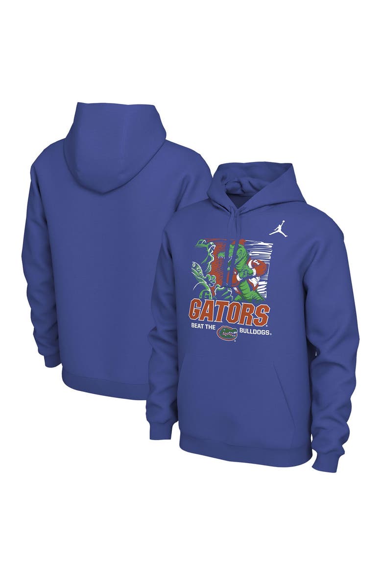 Men's Nike  Royal Florida Gators FL/GA Rivalry Pullover Hoodie, Alternate, color, Royal