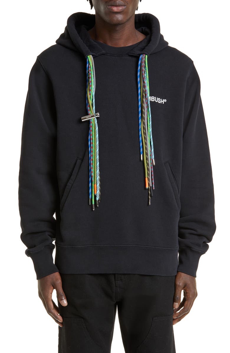 Ambush Multicord Logo Cotton Hoodie, Main, color, 