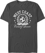 Lost Gods Men's Lost Gods West Coast Varsity Soccer Graphic T-Shirt