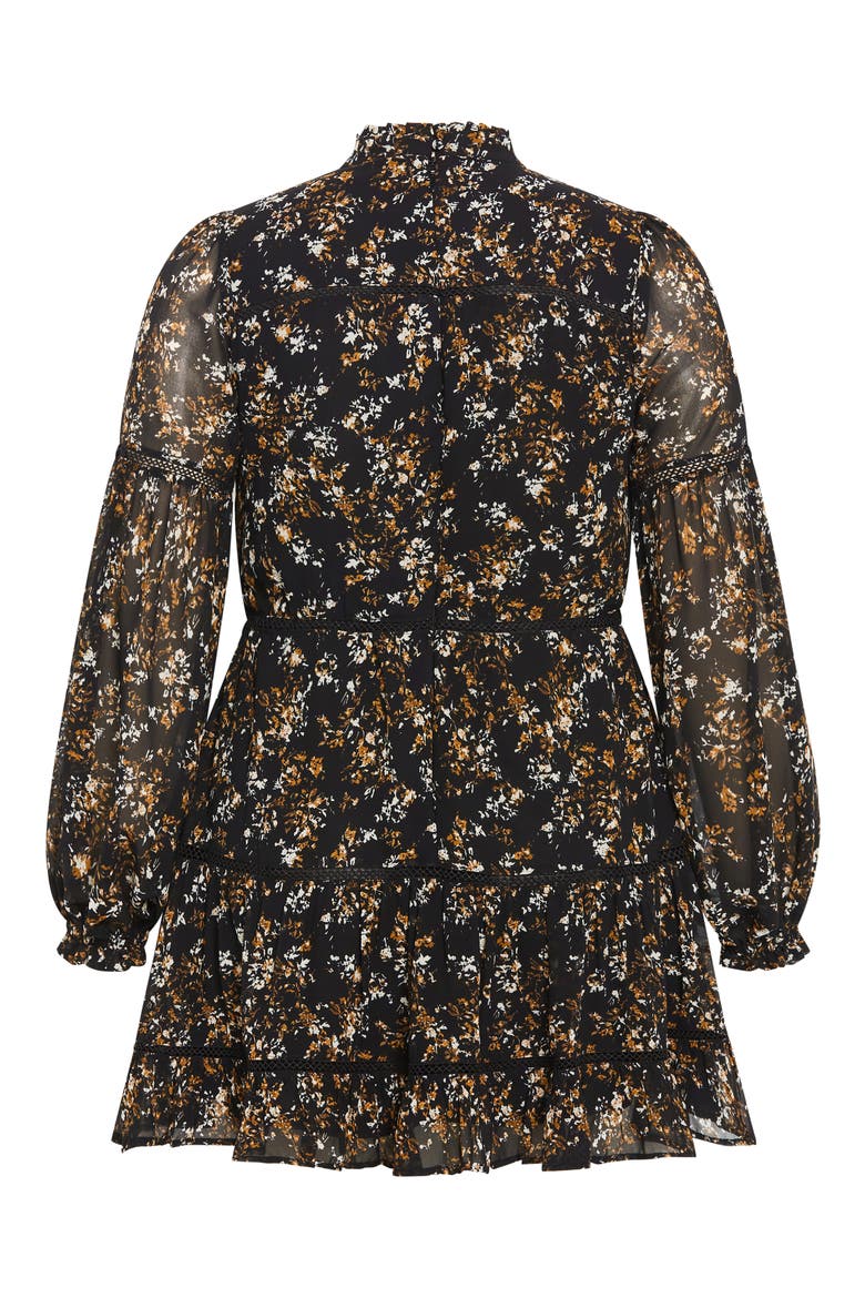 Lennox Floral Long Sleeve Dress, Alternate, color, FLORAL