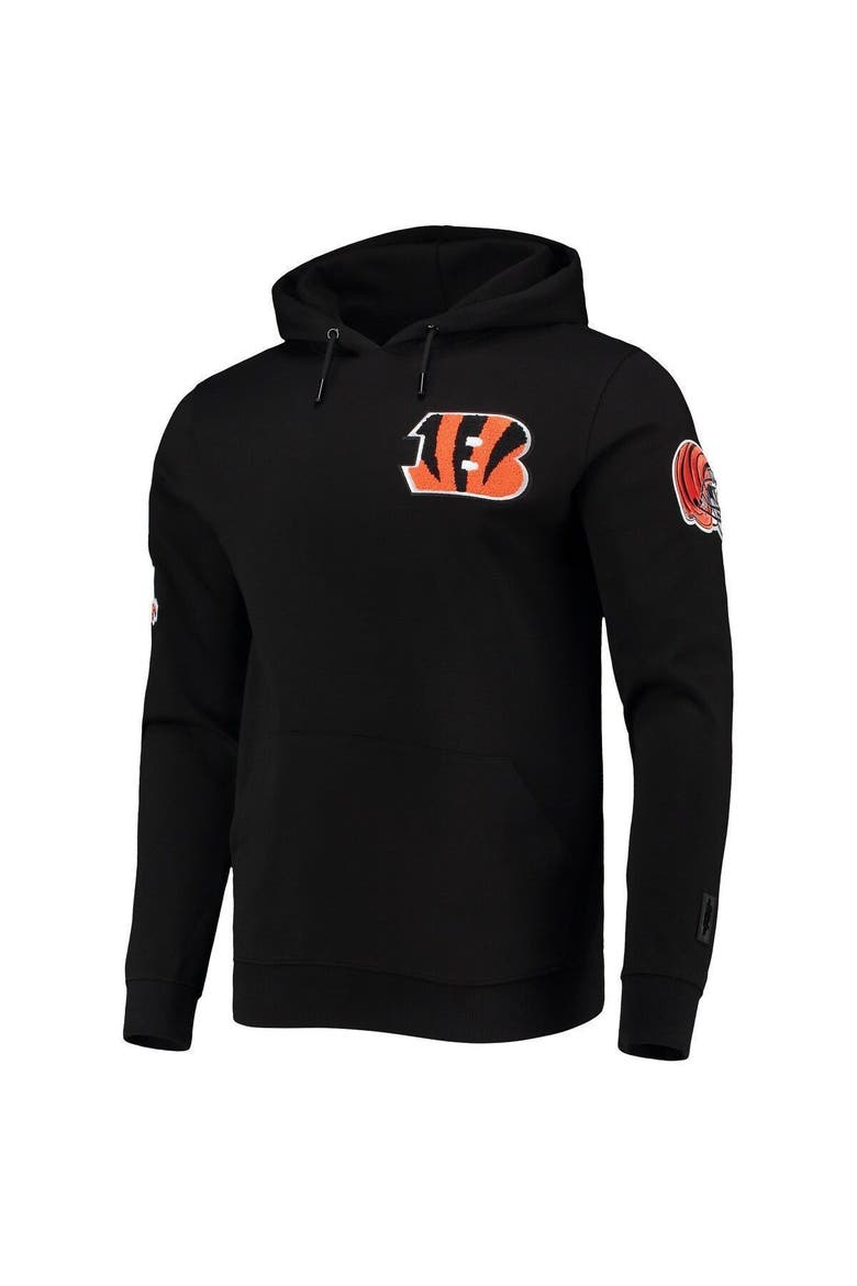 Men's Pro Standard Black Cincinnati Bengals Logo Pullover Hoodie, Alternate, color, Black