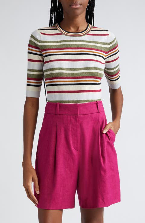 Kavya Stripe Rib Sweater