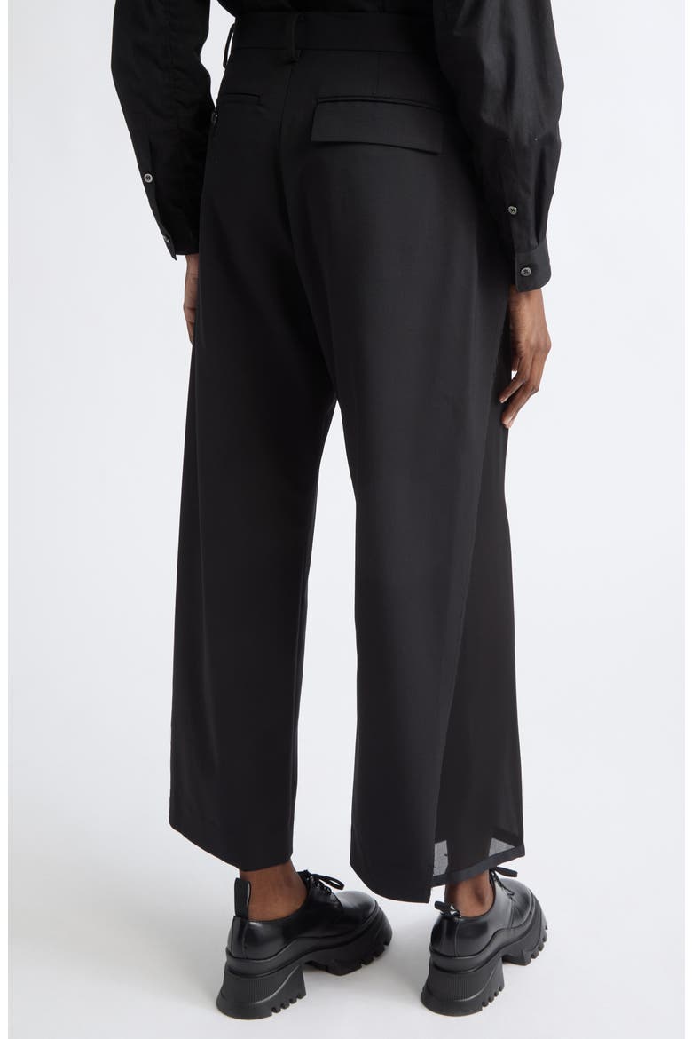 Wide Leg Pants, Alternate, color, BLACK