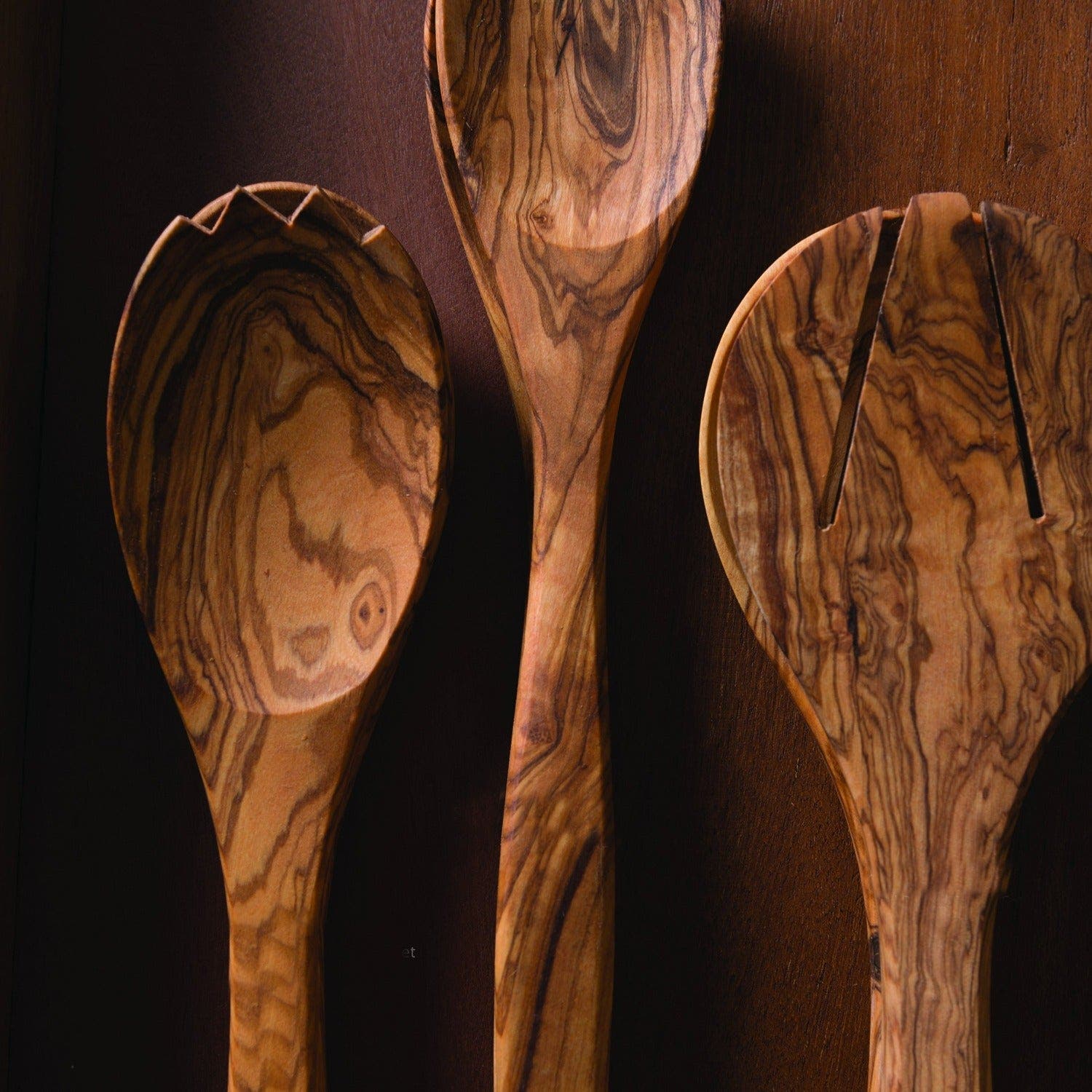 Be Home Olive Wood Serving Set - Thumbnail 4