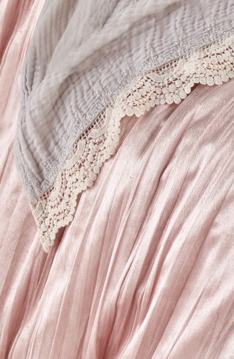 Peri Home Crinkled Velvet Comforter & Sham Set, Alternate, color,