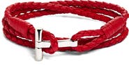 TOM FORD Men's Scoubidou Braided Leather Bracelet