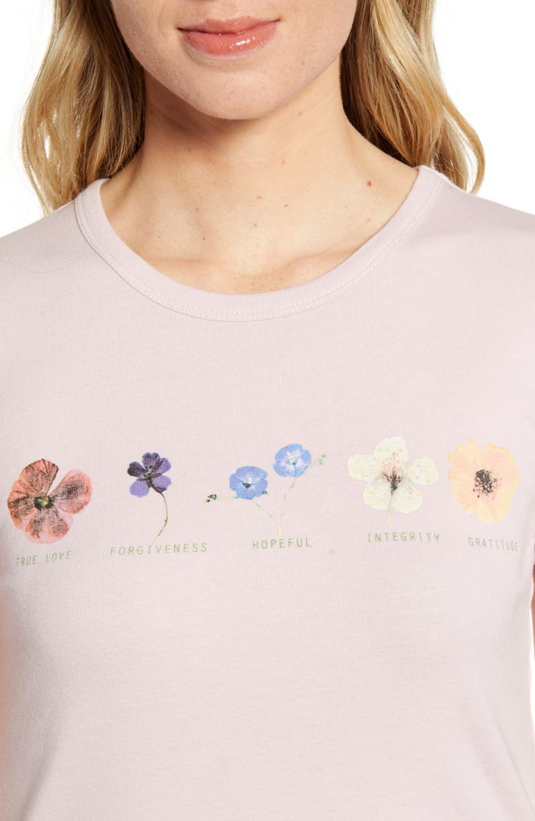 BDG Urban Outfitters Flower Row Tee, Alternate, color,