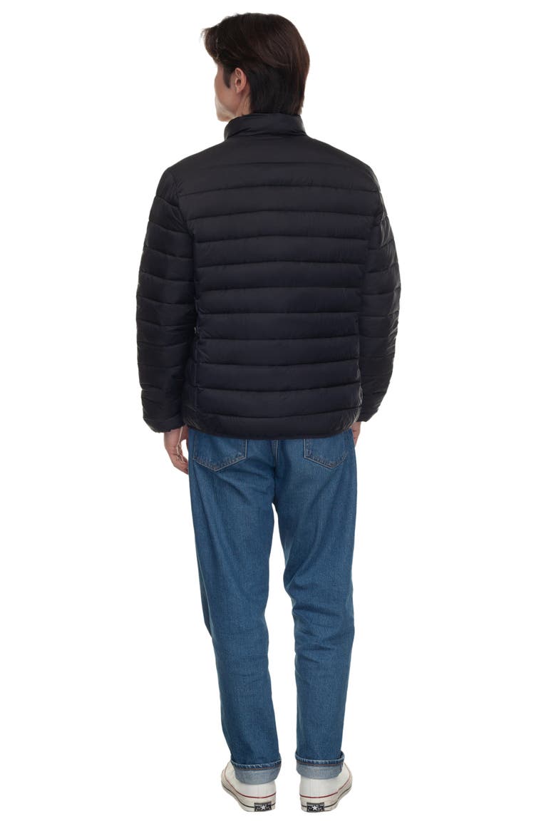 Lightweight Packable Puffer Jacket, Alternate, color, Black