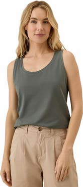 Pact Organic Cotton Luxe Stretch Jersey Tank