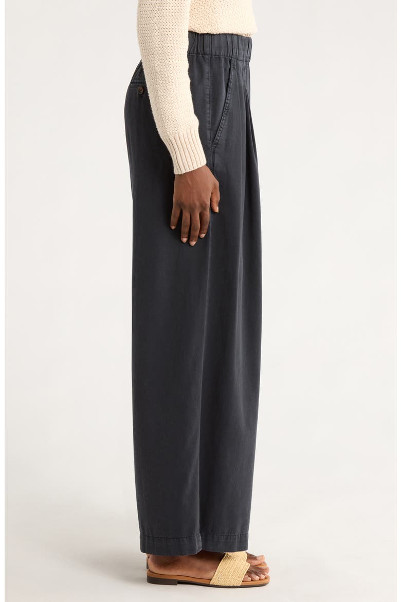 Allison Pull-On Wide Leg Pants, Alternate, color, WASHED BLACK