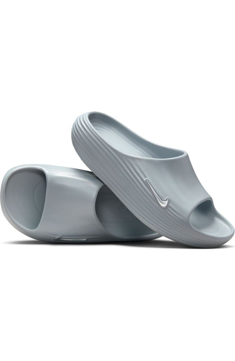 Nike ReactX Rejuven8 Slide, Alternate, color, Wolf Grey/ Wolf Grey