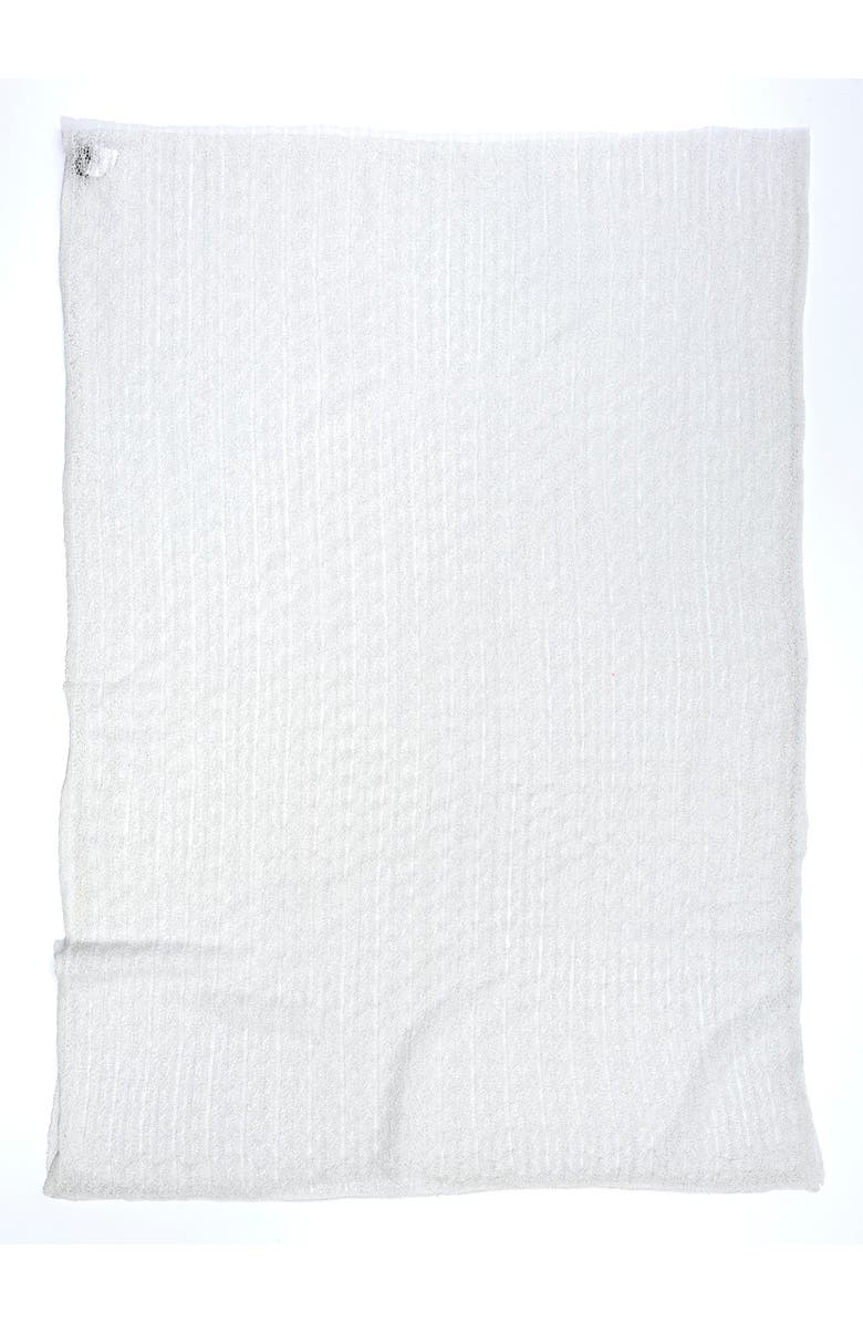 Lauren Ralph Lauren Shimmer Pointelle Wrap, Alternate, color,