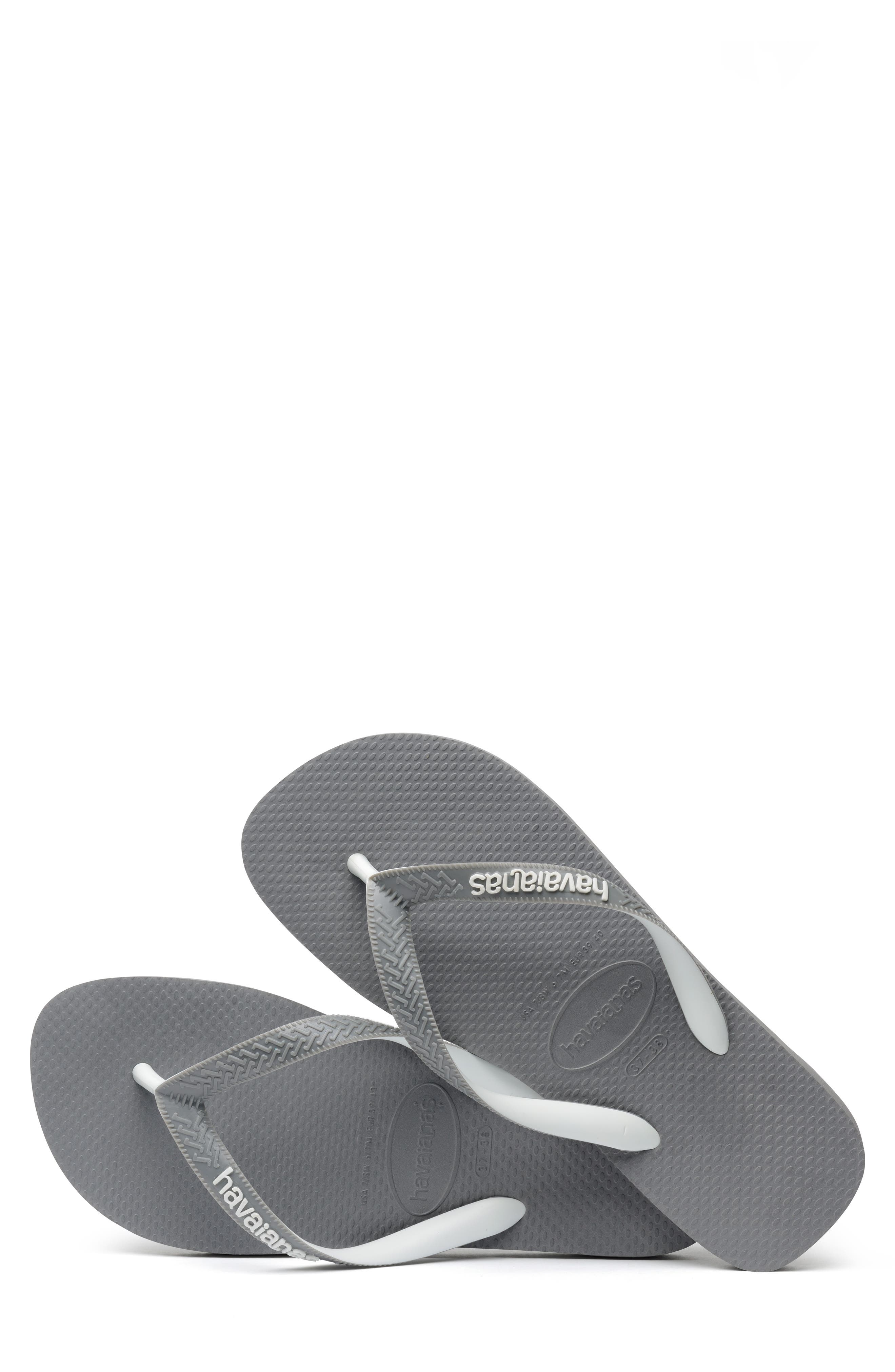 Top Mix Flip Flop, Alternate, color, STEEL GREY/ GREY