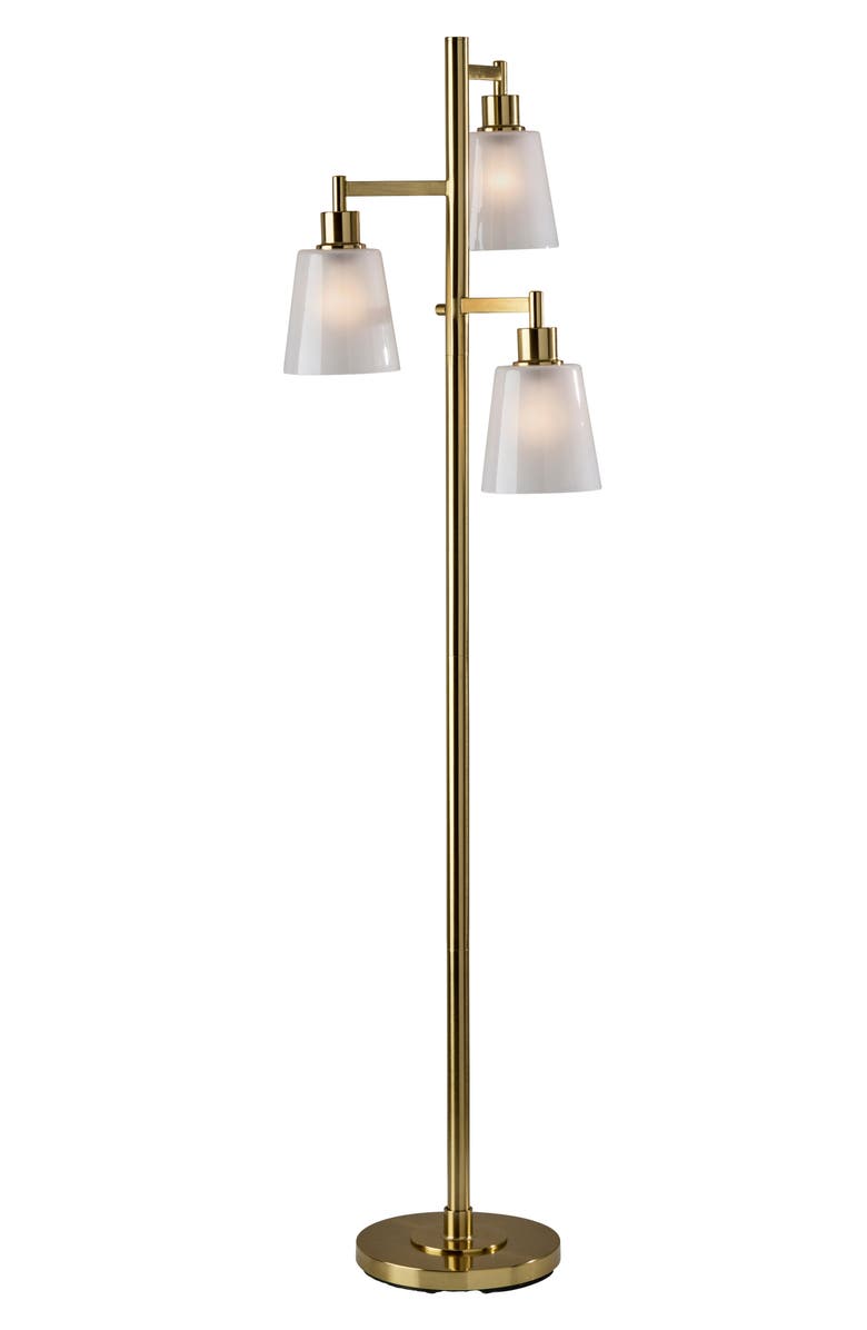 ADESSO LIGHTING Gio Tree Lamp, Main, color, Brass