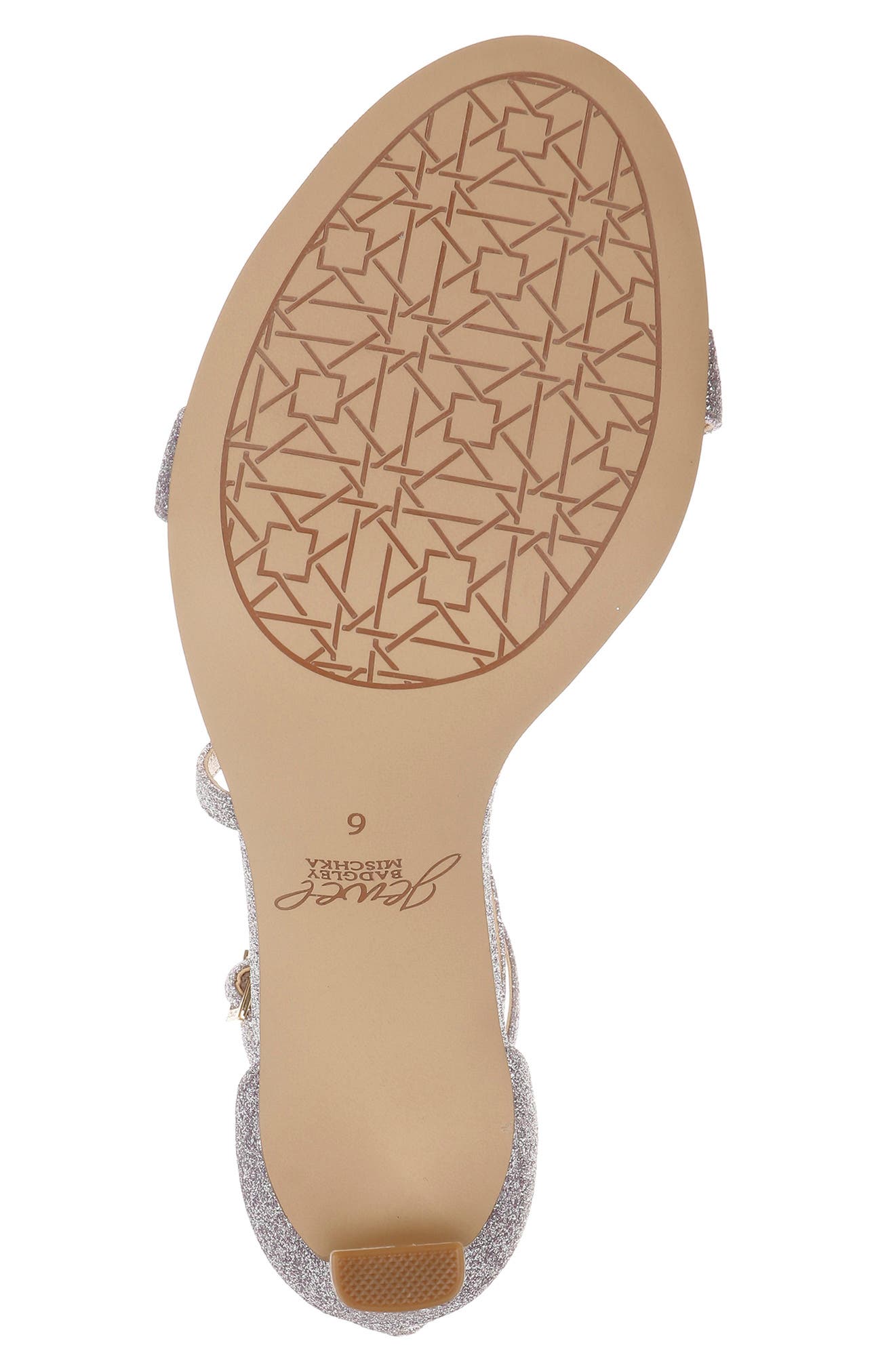 Jewel Badgley Mischka Diana Strappy Sandal, Alternate, color, Lilac