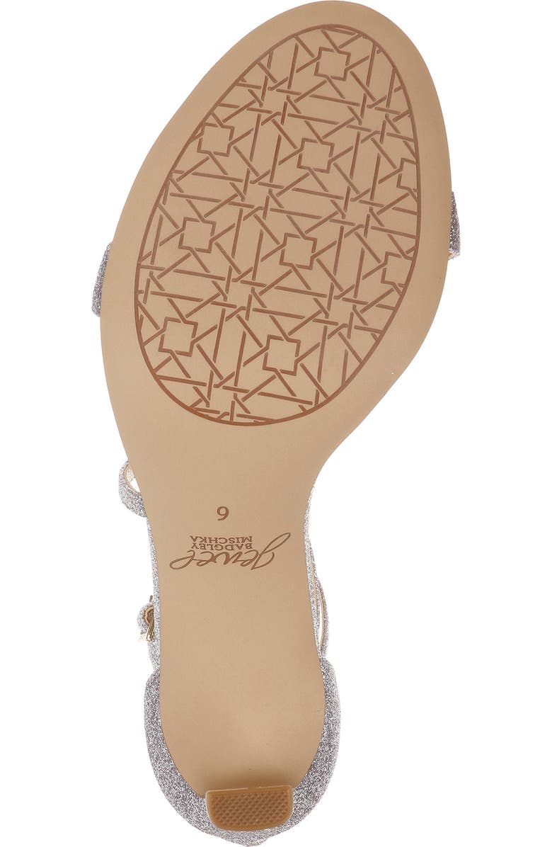 Jewel Badgley Mischka Diana Strappy Sandal, Alternate, color, Lilac