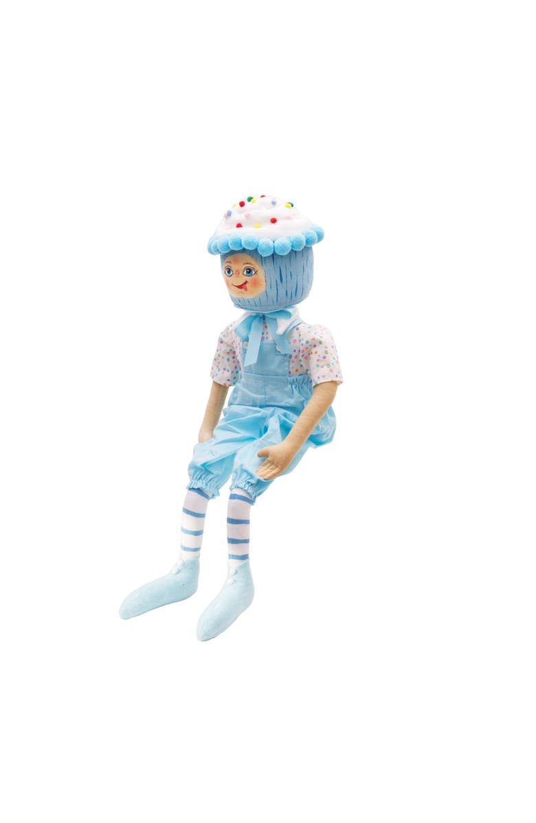 Gallerie II Sammy Sweet Gathered Traditions Joe Spencer's Figurine Doll 24", Alternate, color, Blue