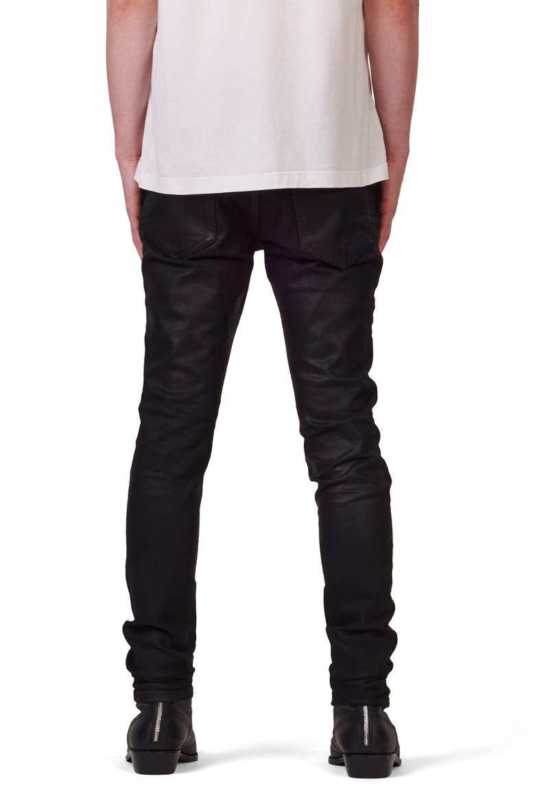 Black Label Stretch Skinny Jeans, Alternate, color, BLACK MIDNIGHT OIL