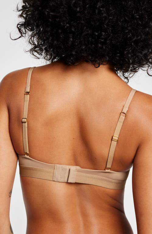 Pepper Zero-g Wirefree Lift Up Bra In Fawn