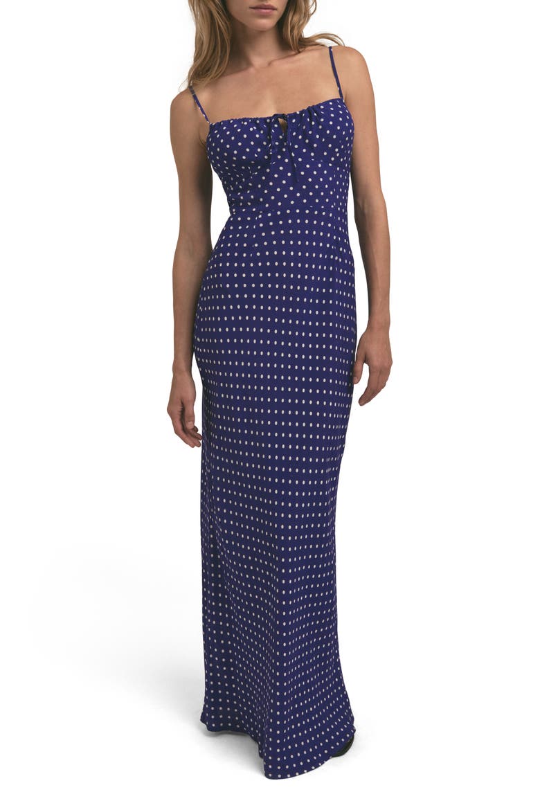 The One That Got Away Dress, Main, color, VENETIAN DITSY DOT