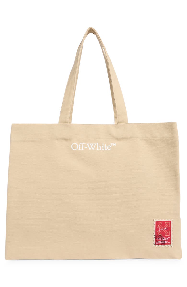 Off-White Jondal Canvas Tote, Alternate, color, 