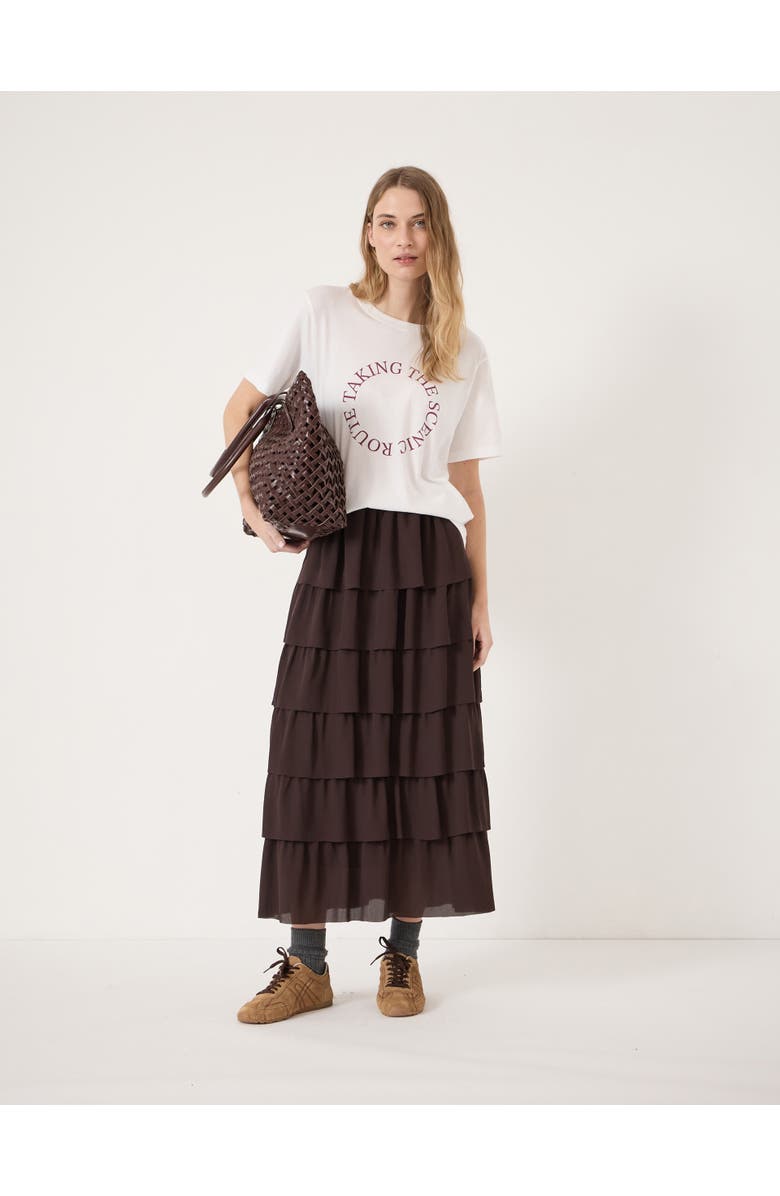 Hush Taking The Scenic Route Graphic T-shirt, Alternate, color, White