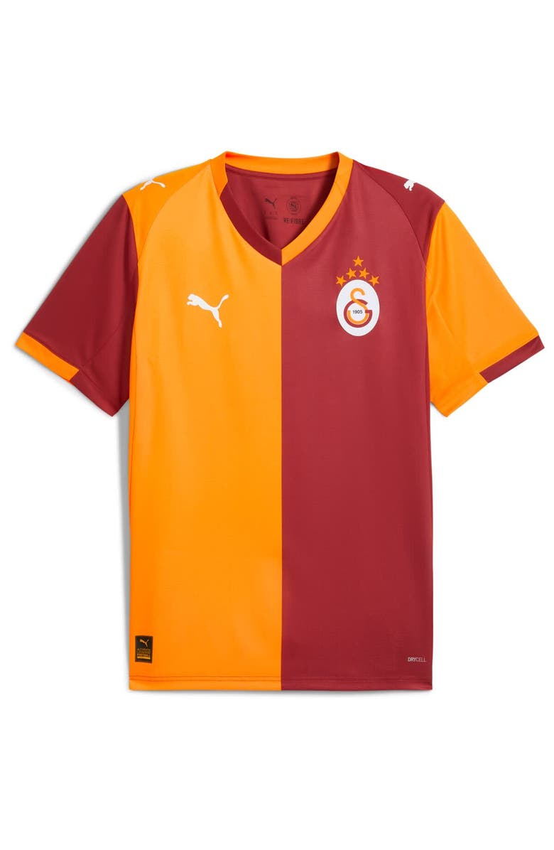 PUMA Men's Puma Red Galatasaray 2025/26 Home Replica Jersey, Alternate, color, Maroon