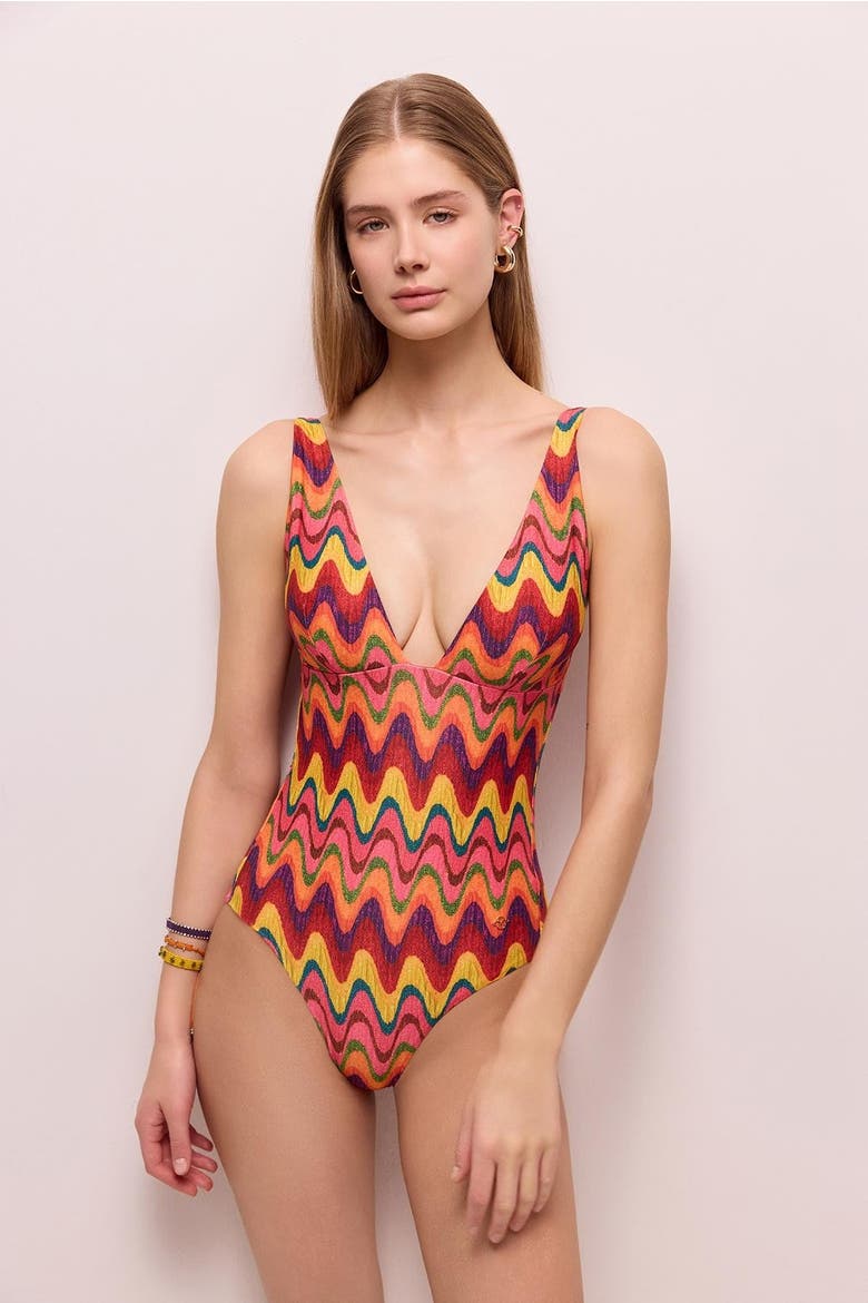 Topaz V Swimsuit, Alternate, color, Versicolor