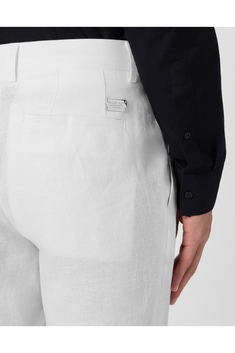 Linen Joy Fit Trousers Men, Alternate, color, OffWhite