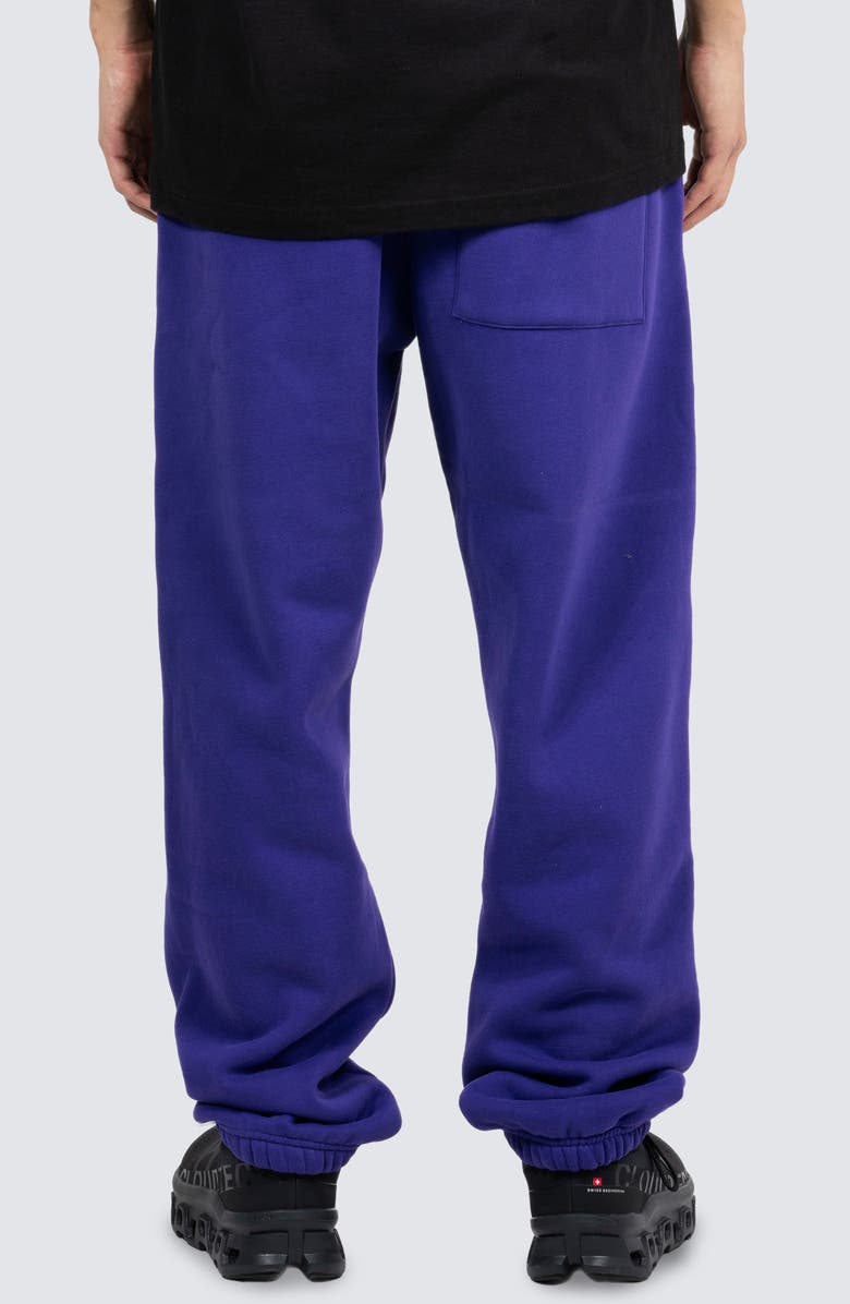 PLEASURES Onyx Logo Embroidered Sweatpants, Alternate, color, 