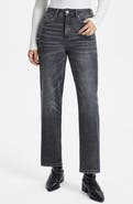 Bayeas High Waist Straight Leg Jeans